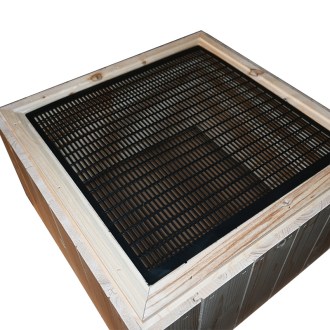 Griglia escludi regina 417 x 417 - plastica nera pressofusa - OFFERTA