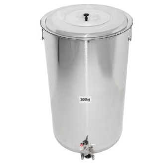 Maturatore Mellarius MiniLine 200 kg - rubinetto in acciaio inox