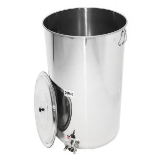 Maturatore Mellarius MiniLine 200 kg - rubinetto in acciaio inox