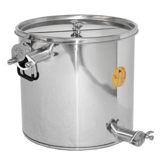 Serbatoio di smielatura e decantazione Mellarius da 50 l con 2 filtri