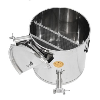 Serbatoio di smielatura e decantazione Mellarius da 50 l con 2 filtri