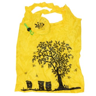 Borsa per la spesa con motivo di alveari
