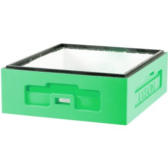 Melario in polistirolo Dadant Blatt 1/2 - colorato - verde