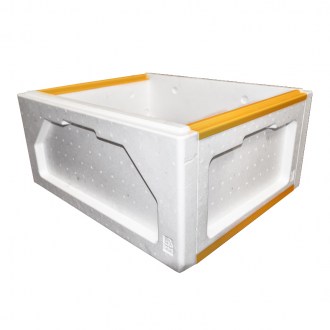 Melario in polistirolo 10 f. 1/1 Langstroth - 232 mm