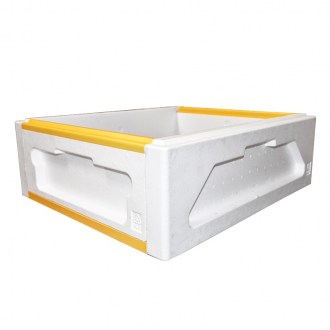 Melario in polistirolo 10 telaini 2/3 Langstroth - 159 mm