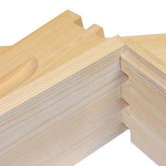 Melario Langstroth - 3/4 (185 mm) - 10 f. - ad incastro - smontato