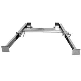 Supporto in acciaio inox per arnie 23,5 - 56,5 cm - 1 pezzo
