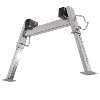 Supporto in acciaio inox per arnie 23,5 - 56,5 cm - 1 pezzo