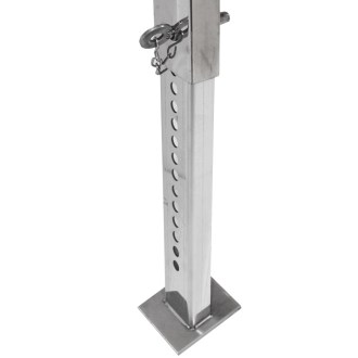 Supporto in acciaio inox per arnie 23,5 - 56,5 cm - 1 pezzo