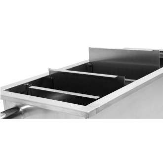 Vasca di disopercolatura in acciaio inox ApiNord