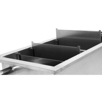 Vasca di disopercolatura in acciaio inox ApiNord