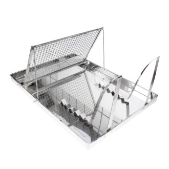 Vassoio grande per disopercolatura Mellarius con supporto