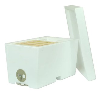 Cassettino di fecondazione - Lysoň - per 1 regina - non verniciato