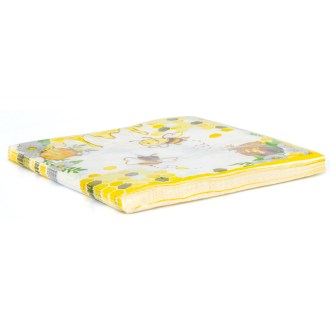 Tovaglioli di carta Ape con miele e favo - 20 pz