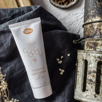 Dentifricio al propoli Pleva per un alito fresco - 75 g