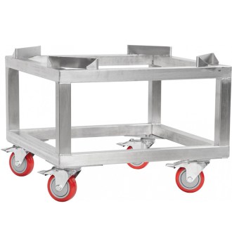 Carrello di trasporto per contenitori, maturatori da 200l a 300l