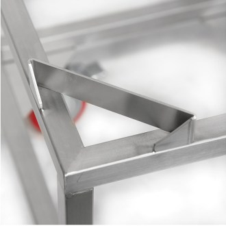 Carrello di trasporto per contenitori, maturatori da 200l a 300l