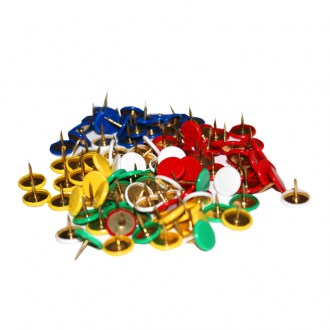 Puntine colorate - 100 pezzi - MIX di colori