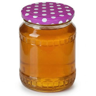 Coperchio per barattolo TO 82 - Puntini - viola