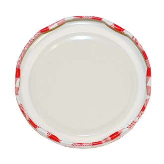 Coperchio per vasetto TO 82 - Rombo rosso - 700 pezzi - scatola intera