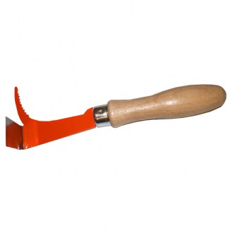 Leva apicoltura combinata - manico in legno - acciaio inox