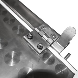 Torchio manuale per fogli cerei - raffreddato ad acqua - 420 x 205 mm