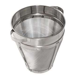 Filtro conico senza pressatura per contenitori da 25 kg