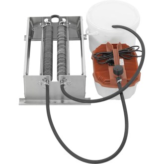 Disopercolatore manuale a rullo per telaini con generatore di vapore 39 × 24 cm