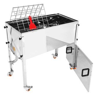 Banco disopercolatore Mellarius MaxiLine con coperchio - 100 cm