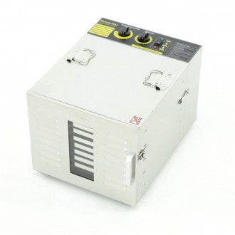 Essiccatore di polline in acciaio inox 59L, 10 cassetti