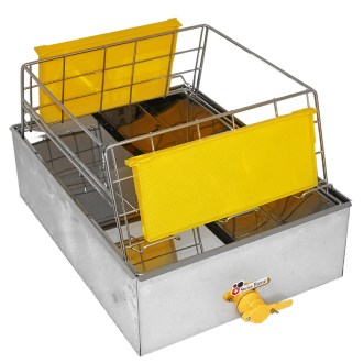 Vassoio per disopercolatura Swiss Biene grande - completamente in acciaio inox