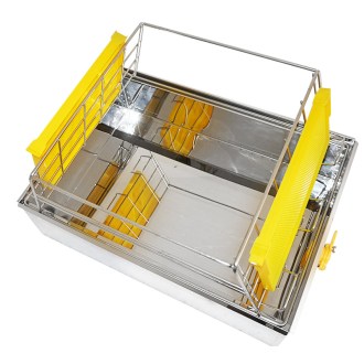 Vassoio per disopercolatura Swiss Biene grande - completamente in acciaio inox