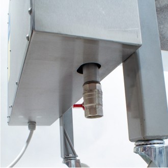 Scioglitore di cera e banco per disopercolatura 150 cm in uno