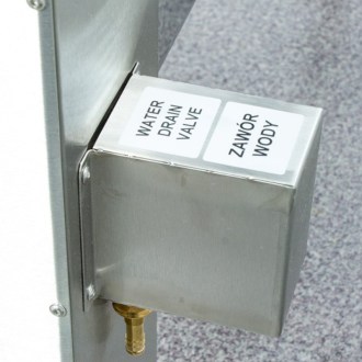 Scioglitore di cera e banco per disopercolatura 150 cm in uno