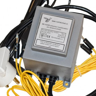 Trasformatore per fissaggio fogli cerei 24V - filo in acciaio inox