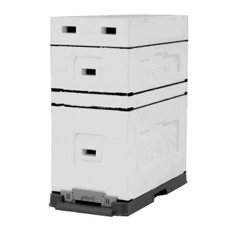 Arnia Dadant Blatt 6 telaini per nuclei Lysoň - non verniciata