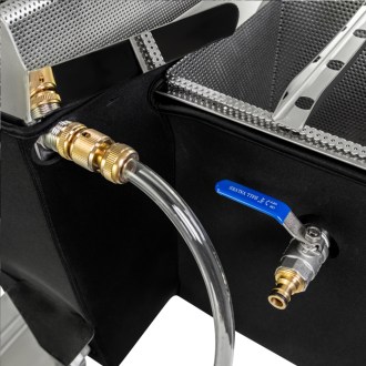 Fonditore di cera con pulitore di telaini