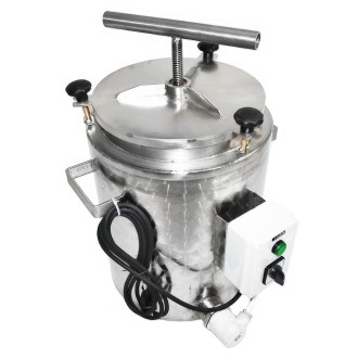 Fonditore di cera con pressa 35l - elettrico 230 V