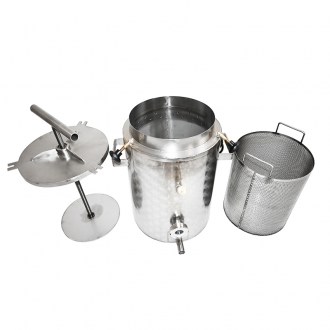 Fonditore di cera con pressa 35l