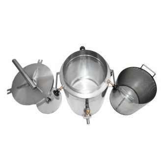 Fonditore di cera con pressa 35l