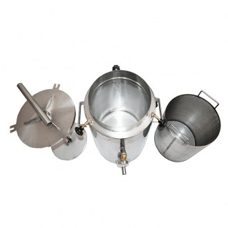 Fonditore di cera con pressa 35l