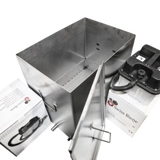Fonditore di cera JaHan - acciaio inox - elettrico - 2 generatori