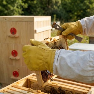 Guanti da apicoltore - impregnati - taglie: S-XXL