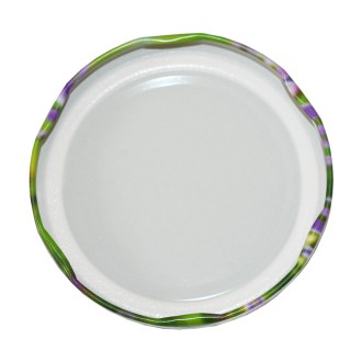 Coperchio per vasetto TO 82 - Fiore viola - HO19