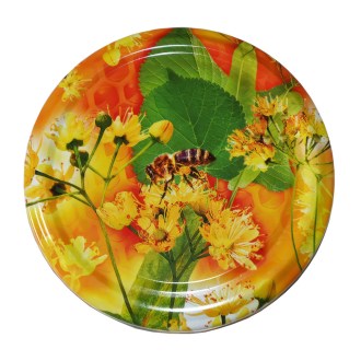 Coperchio per barattolo TO 82 - ape su tiglio - HO9