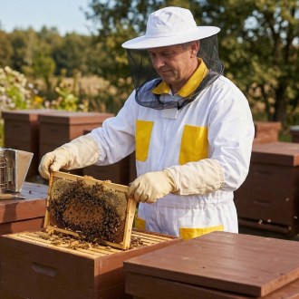 Camiciotto da apicoltore, taglia: 48-68