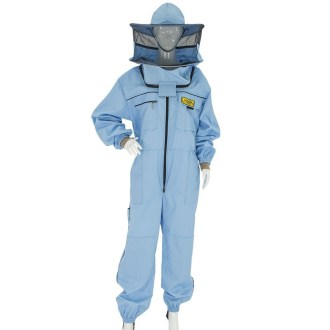 Tuta apistica con cappello - blu - Lysoň, taglia: S-XXXL