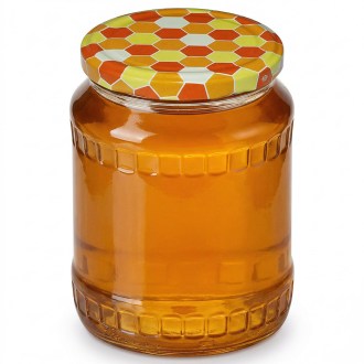 Coperchio per vasetto TO 82 - favo colorato