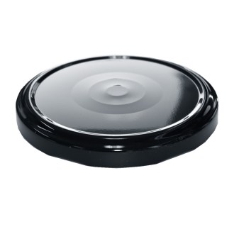 Coperchio per vasetto da conserva TO 82 - RBS - nero