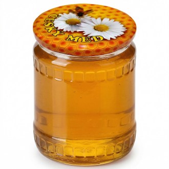 Coperchio per vasetto TO 82 - Miele ceco - margherita